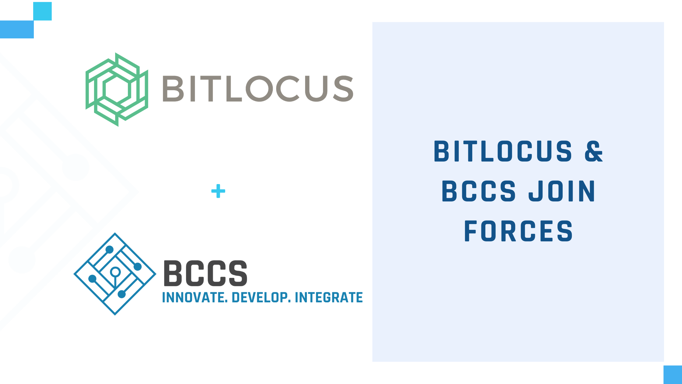 BCCS joins forces with Bitlocus - BCCS Cluster: Innovate. Develop.  Integrate | BCCS - Your Pathfinder in Fintech & Web3 - BCCS