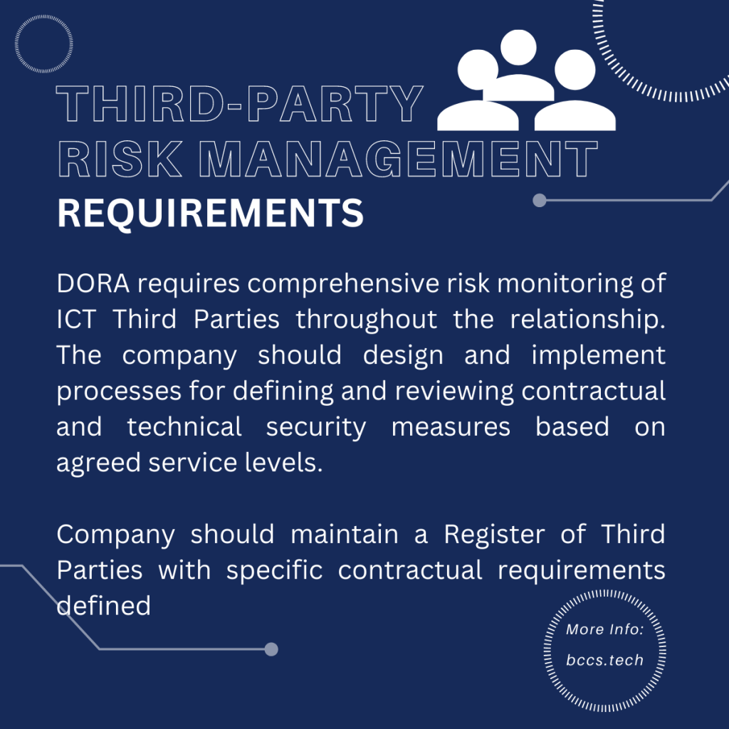 The Digital Operational Resilience Act Third Party Risk Management